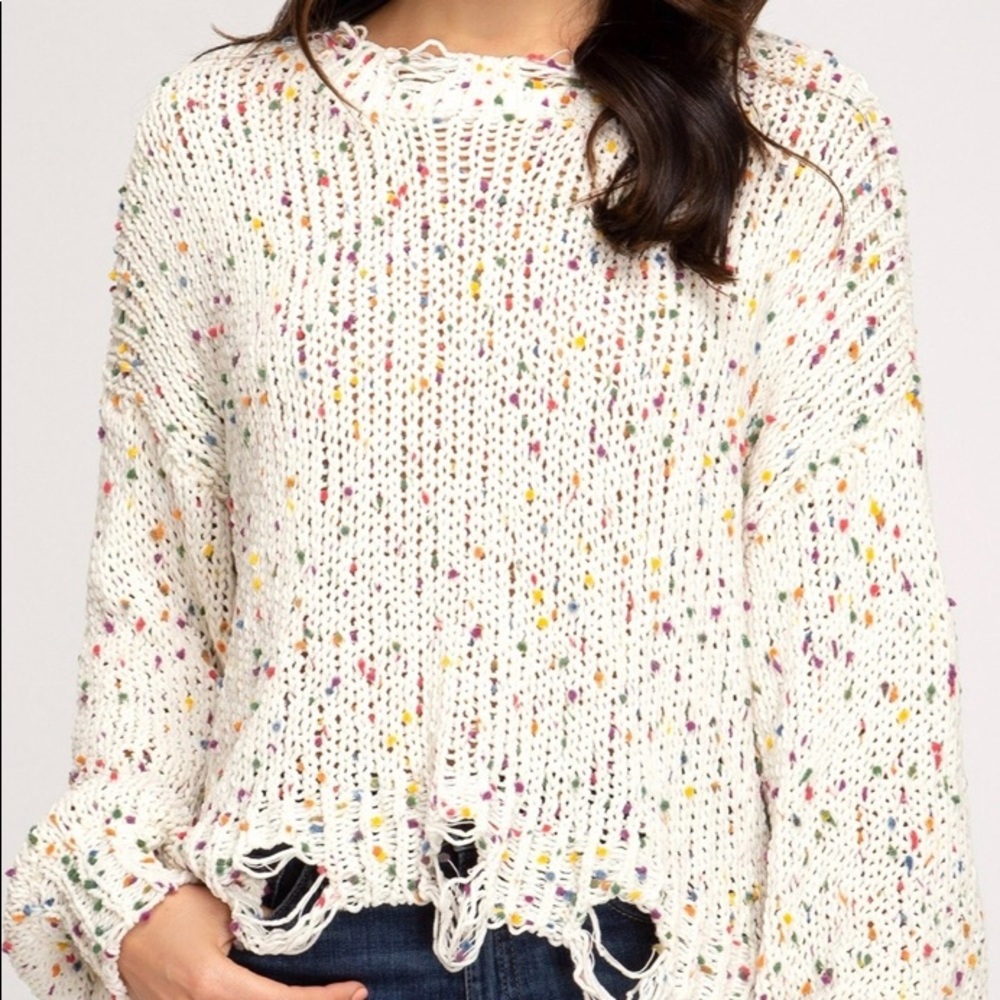Cropped Sweater - image 1